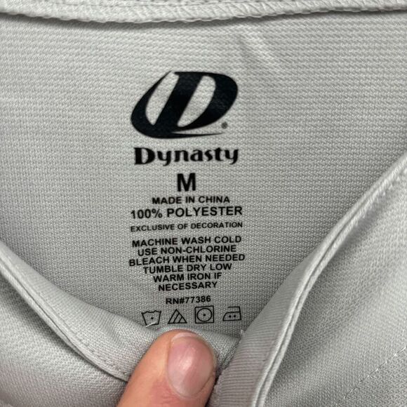 Dynasty Washington Nationals DC MLB Button Up Jersey Embroidered Size M - Picture 3 of 5